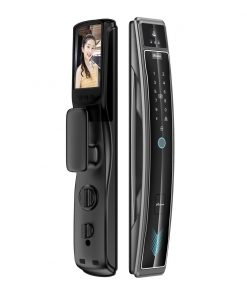 Khoá cửa vân tay Demax SL818 MG App wifi, Chuông màn hình cửa Đức