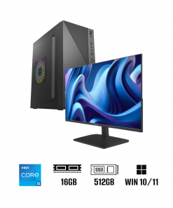 PC Văn Phòng | Core I5 12400 (Core I5 12400, RAM 16GB DDR4, SSD 256GB, Nguồn 650W)