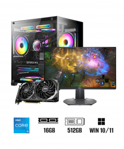 PC Đồ Họa / Gaming | Intel Core I5 14400F | RTX 3060 12G | RAM 16GB DDR4 | SSD 512GB | Nguồn 650W