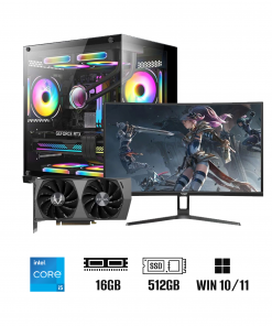 PC Đồ Họa / Gaming | Intel Core I5 14400F | RTX 3060 12G | RAM 16GB DDR5 | SSD 512GB | Nguồn 650W