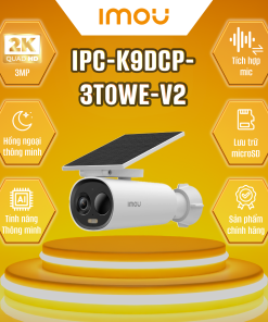 Camera IP Wifi ngoài trời dùng Pin tích hợp Solar IPC-K9DCP-3T0WE-V2 (Cell 3C All in one)