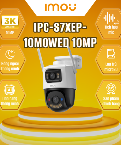 Camera wifi ngoài trời 2 ống kính Imou IPC-S7XEP-10M0WED (Cruiser Dual 2 10M)